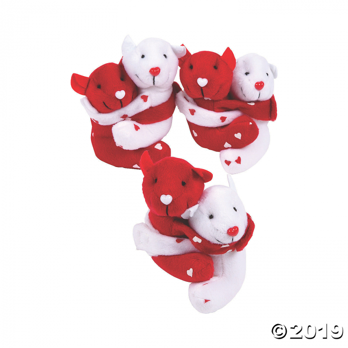 Hugging Valentine's Day Stuffed Bears (Per Dozen)