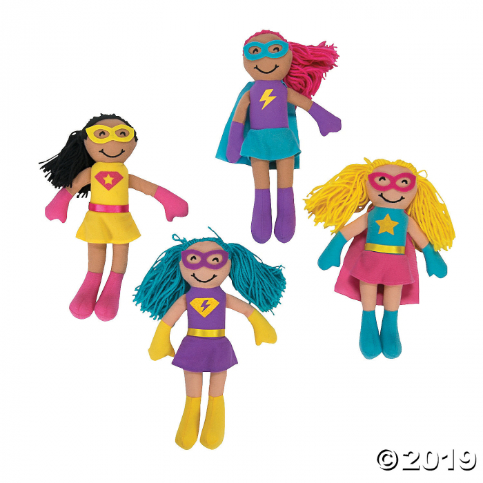 Superhero Girl Plush Dolls (1 Set(s))