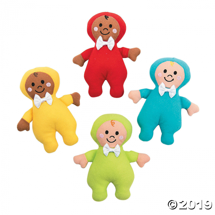 Plush Baby Dolls (4 Piece(s)) Plush Baby Dolls (4 Piece(s))