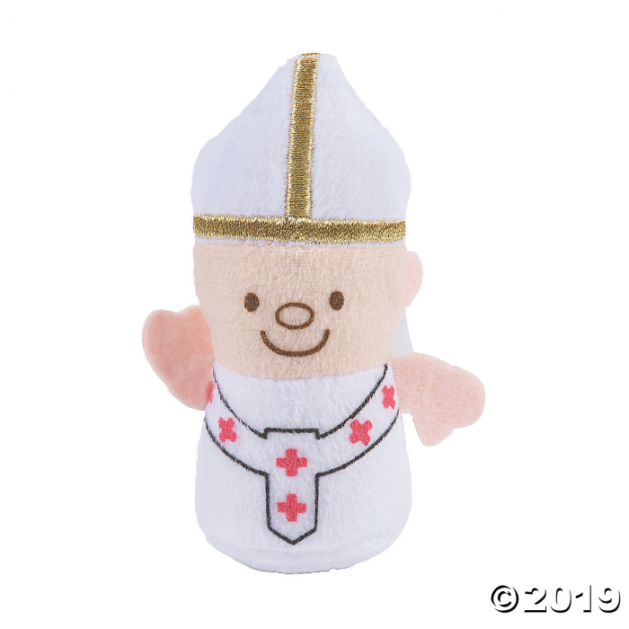 Plush Pope Character Toys (Per Dozen)
