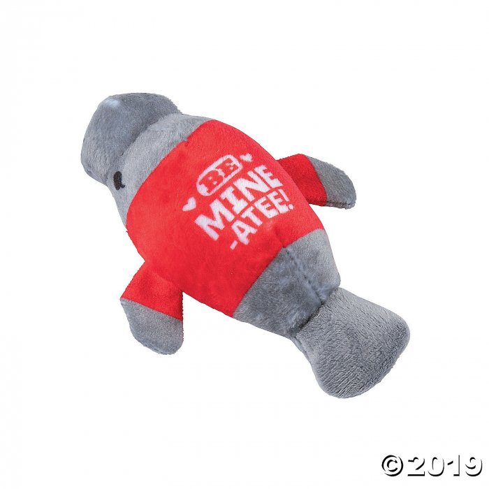 Valentine Stuffed Manatees (Per Dozen)