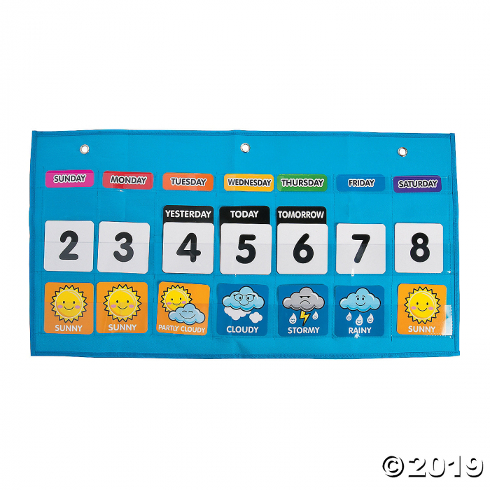 Classroom Weather Pocket Chart (1 Set(s))