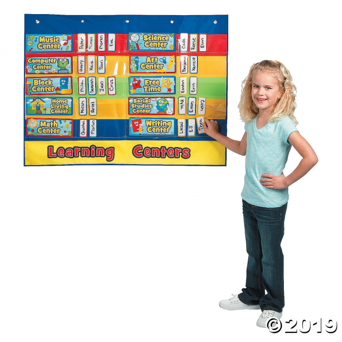 Classroom Centers Pocket Chart (1 Set(s))