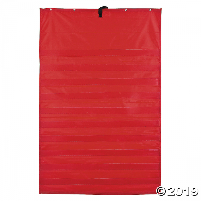 Red Pocket Chart (1 Piece(s))