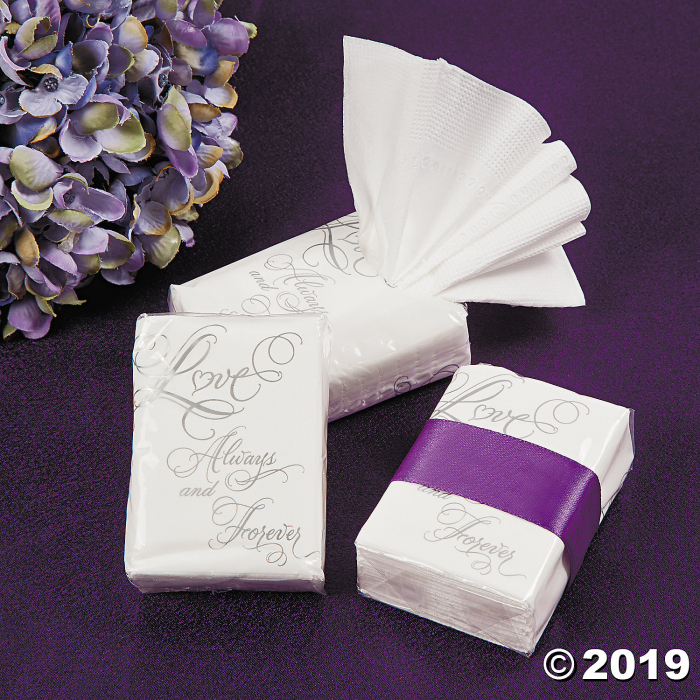Love Wedding Facial Tissue Pocket Packs (1 Set(s))