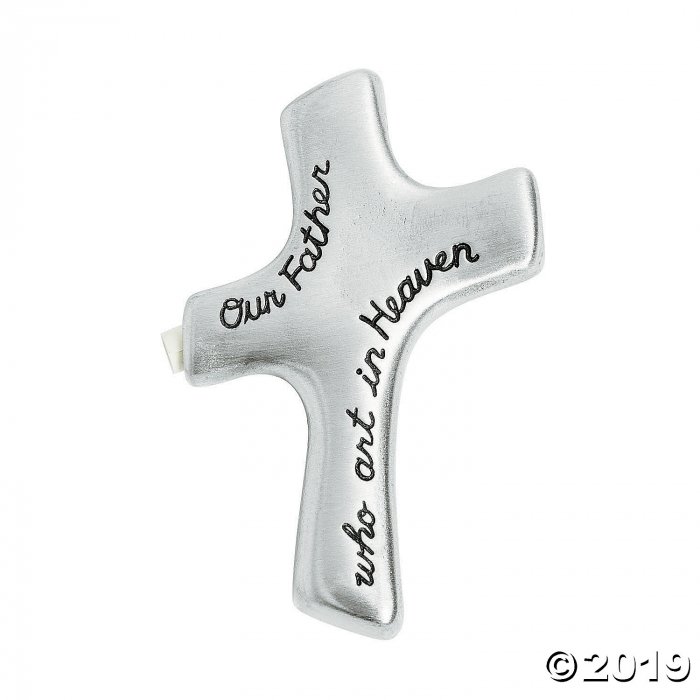 Our Father Palm Cross with Scroll (1 Piece(s))