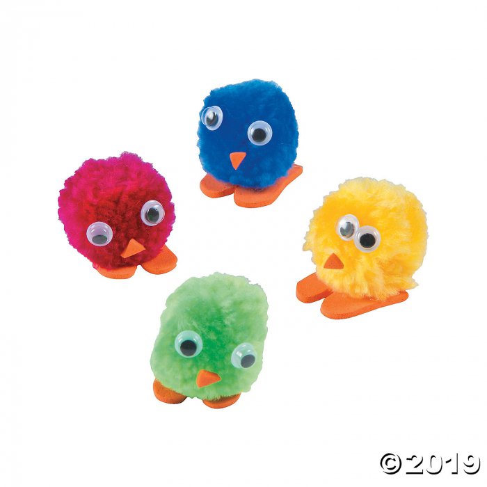 Pom-Pom Chicks (24 Piece(s))