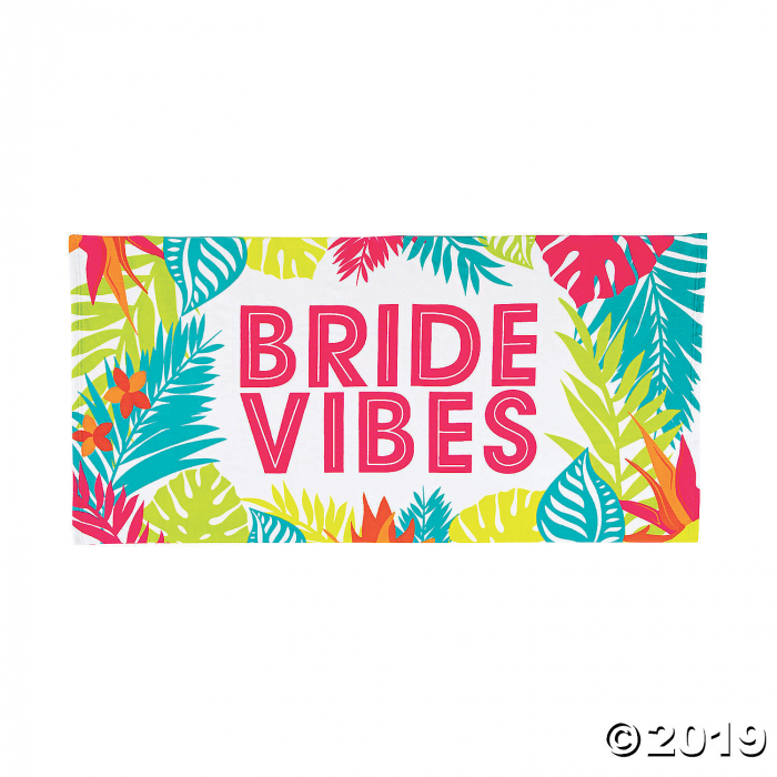 Bride Vibes Beach Towel (1 Piece(s))