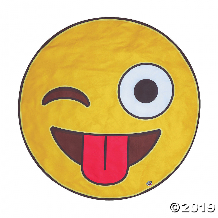 BigMouth® Crazy Emoji Beach Towel (1 Piece(s))