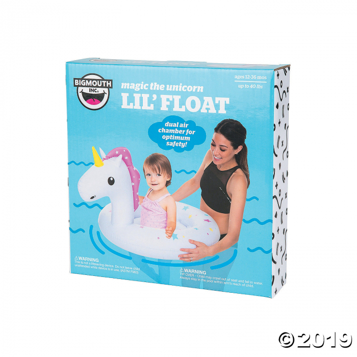 Toddler Inflatable BigMouth® Unicorn Lil' Float (1 Piece(s))