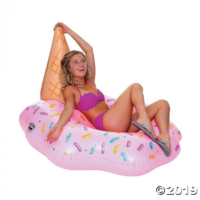Inflatable BigMouth® Giant Melting Ice Cream Pool Float (1 Piece(s))