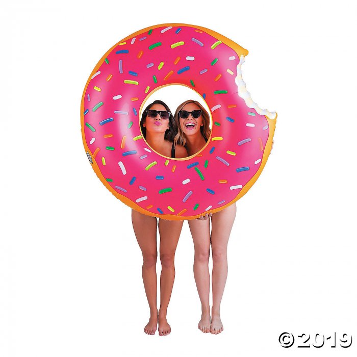 Jumbo Inflatable BigMouth® Pink Donut Pool Float (1 Piece(s))