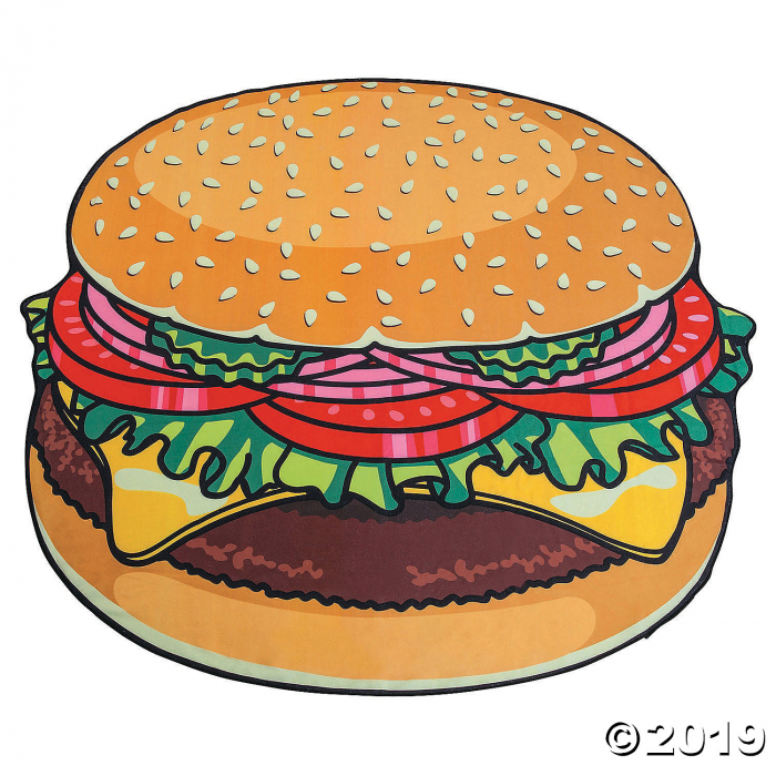 BigMouth® Hamburger Beach Towel (1 Piece(s))