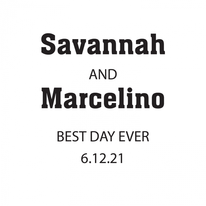 Personalized Wedding Mini Popcorn Boxes (Per Dozen)