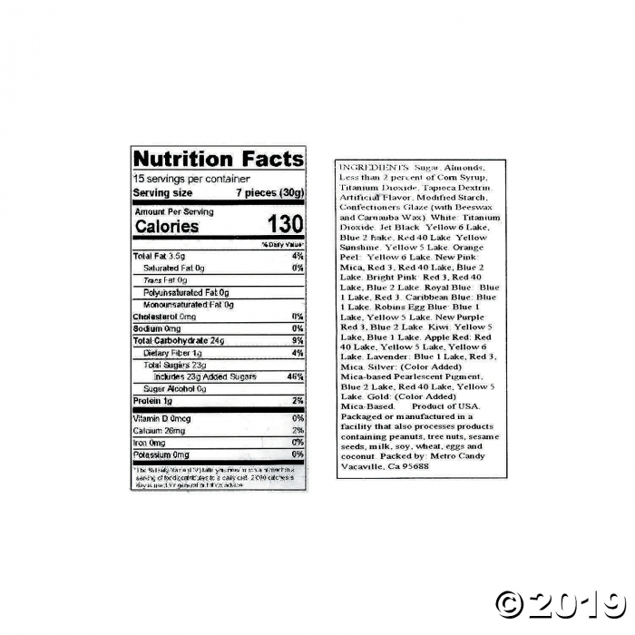 Red Jordan Almonds (113 Piece(s))