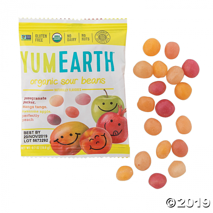 Yum Earth® Organic Fruit Sour Beans (50 Piece(s))
