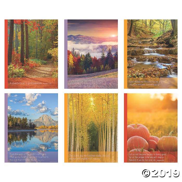 Religious Fall Posters (6 Piece(s))