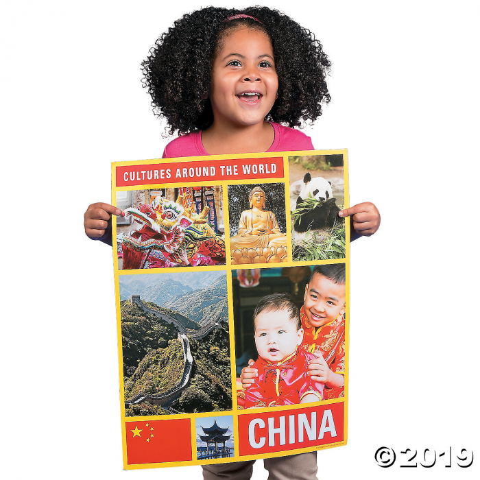 Cultures Around the World Posters (Per Dozen)