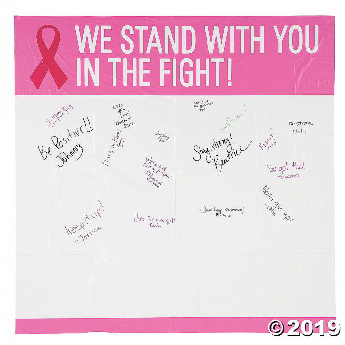 Pink Ribbon Autograph Poster (1 Piece(s))