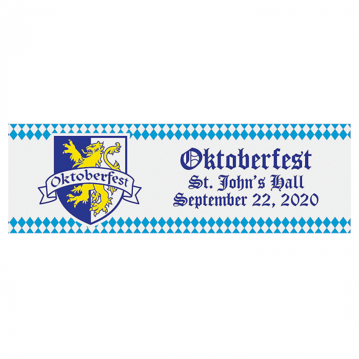 Personalized Oktoberfest Banner - Medium (1 Piece(s))