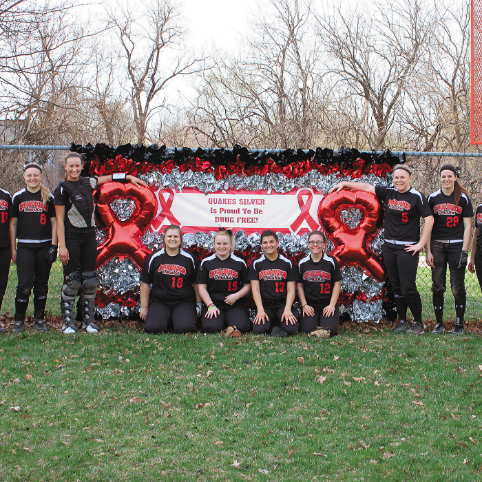 Personalized Medium Red Awareness Ribbon Banner (1 Piece(s))