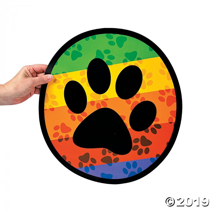 Paw Print Welcome Letters (8 Piece(s))