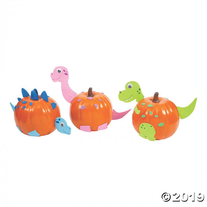 Dinosaur Pumpkin Decorating Craft Kit (1 Set(s))