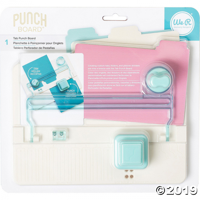 We R Memory Keepers Tab Punch Board (1 Piece(s)) We R Memory Keepers Tab Punch Board (1 Piece(s))