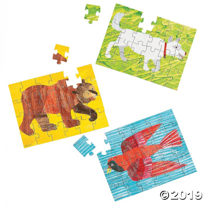 Eric Carle's Brown Bear, Brown Bear, What Do You See? Puzzles (Per Dozen)