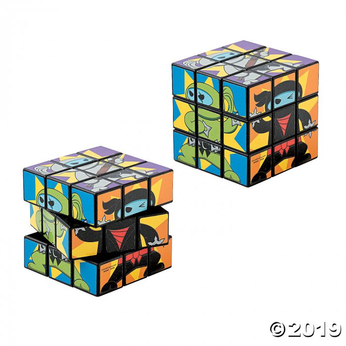 Ninja Mini Puzzle Cubes (Per Dozen)