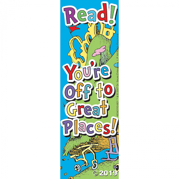 Dr. Seuss Oh the Places You'll Go! Bookmarks (36 Piece(s ...