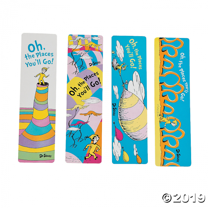 Dr. Seuss Oh, the Places You'll Go Bookmarks (50 Piece(s))