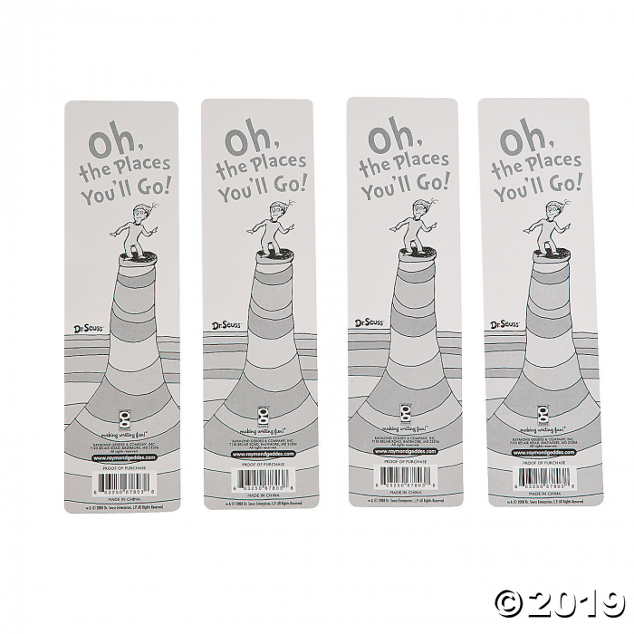Dr. Seuss Oh, the Places You'll Go Bookmarks (50 Piece(s))