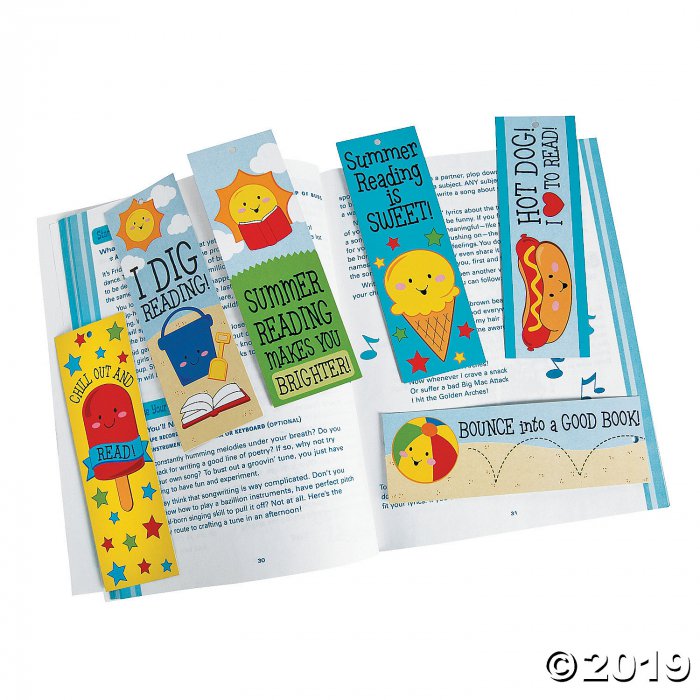 Summer Reading Bookmarks (Per Dozen) | GlowUniverse.com