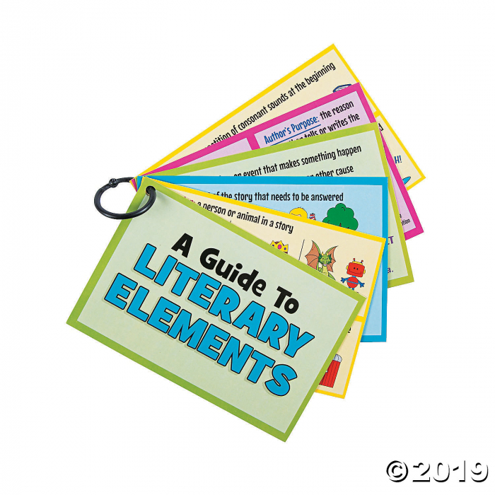 Literary Elements Cards on a Ring (1 Set(s))