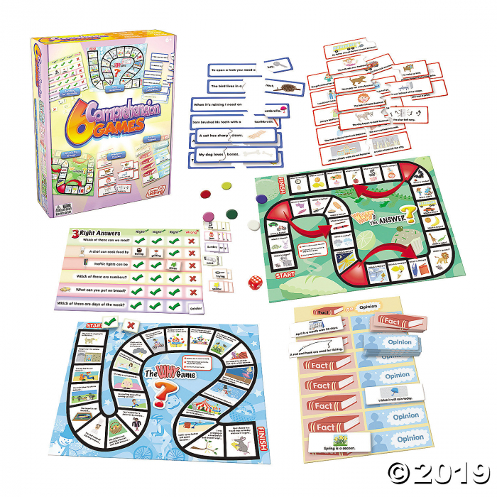 Comprehension Games Set of 6 (1 Set(s))