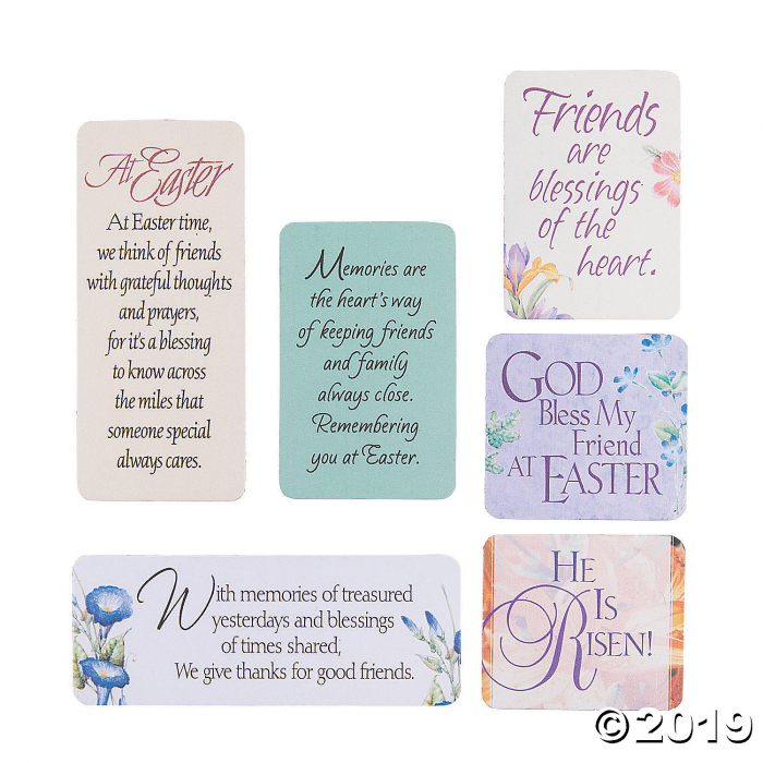 Religious Easter Magnets (6 Piece(s)) Religious Easter Magnets (6 Piece(s))