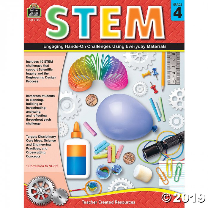 STEM: Engaging Hands-On Challenges Using Everyday Materials, Grade 4 (1 Piece(s))