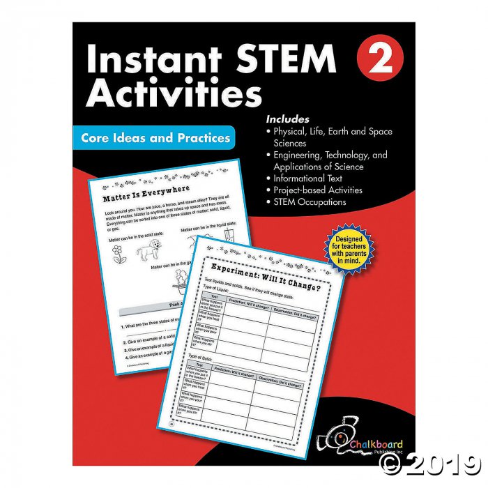 STEM Instant Activities Workbook, Grade 2 (1 Piece(s))