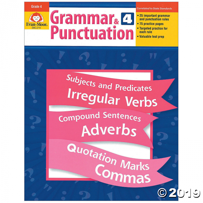 Grammar & Punctuation Gr 4 (1 Piece(s)) | GlowUniverse.com