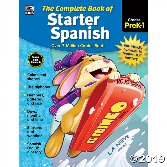 The Complete Book of Starter Spanish, Grades PreK-1 (1 Piece(s))