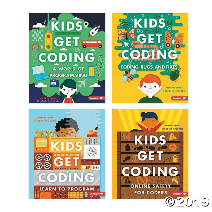 Kids Get Coding Books, Set of 4 (1 Set(s))