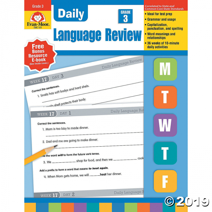 Daily Language Review Gr 3 (1 Piece(s))