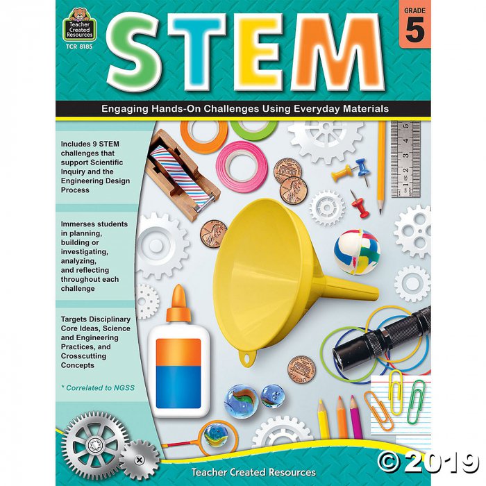 STEM: Engaging Hands-On Challenges Using Everyday Materials, Grade 5 (1 Piece(s))