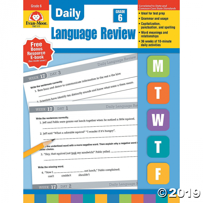 Daily Language Review Gr 6 (1 Piece(s))