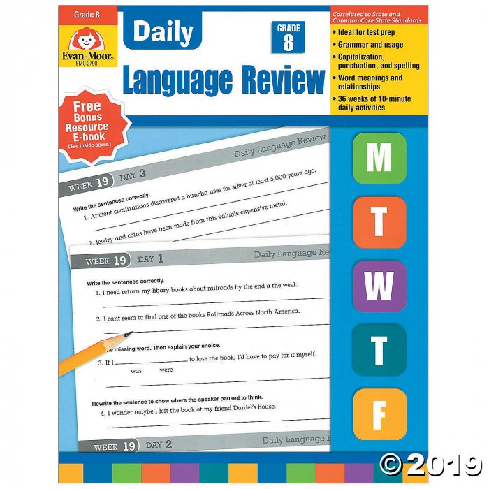 Daily Language Review Gr 8 (1 Piece(s))