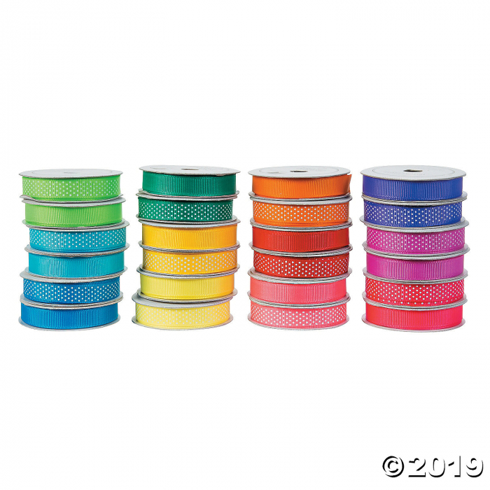 Neon Ribbon Assortment (24 Piece(s))