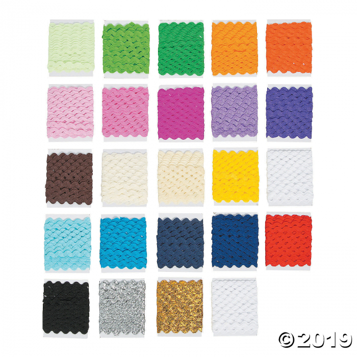 Rickrack Trim Assortment (24 Piece(s))