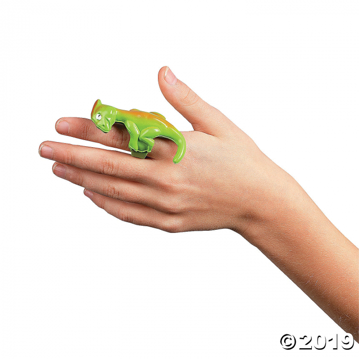 Vinyl Dinosaur Rings (Per Dozen)