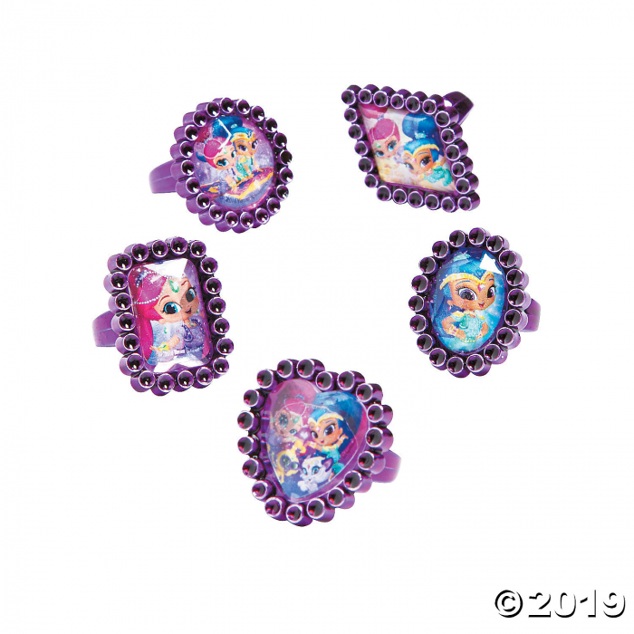 Nickelodeon Shimmer & Shine Jewel Rings (18 Piece(s))